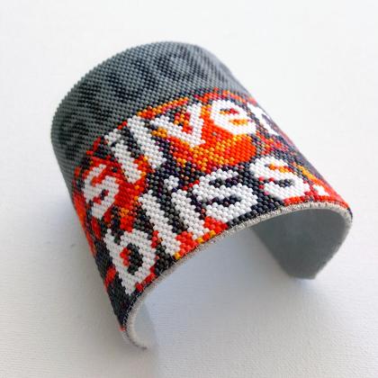 Studio Silver Bliss beaded cuff