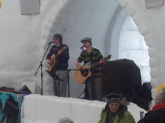 Playing Ice Castle for my 2nd time, this time with my bud Nick Jackson, a very talented musician