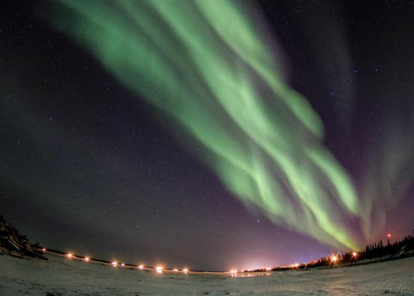 Lights over the Wells