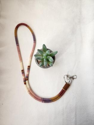 Beaded lanyard