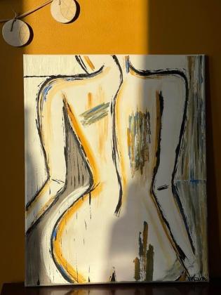 Painting by Kelsey Townend