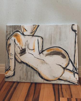 Painting by Kelsey Townend 
