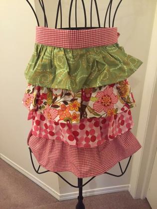 Vintage half apron