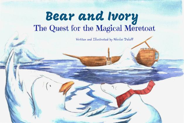 "Bear and Ivory" picture book cover