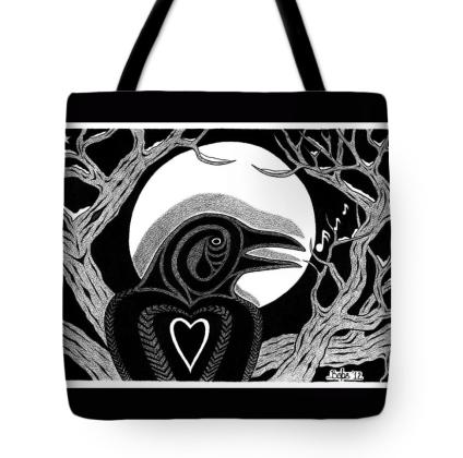 Darkness and Light - Tote Bag