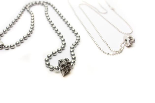 Fish Vertebra casted pendants