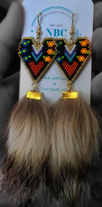 Badger Tassel Hearts