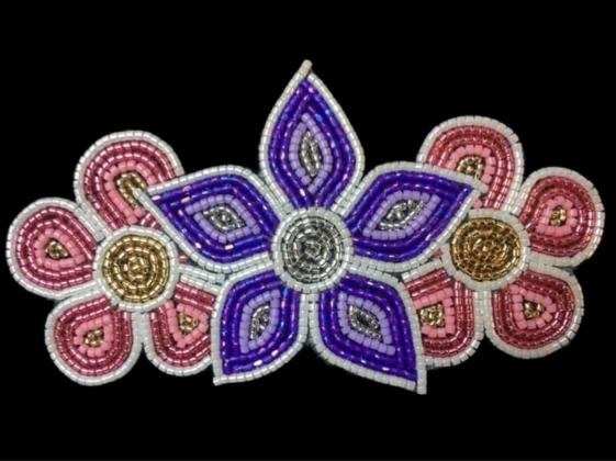 Beaded flowers