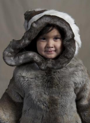 Girl in Caribou Coat