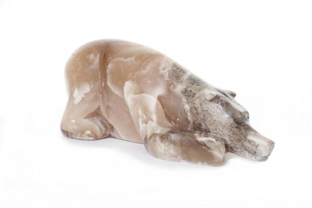 Alabaster stone carving