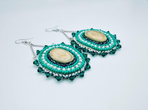 Beaded earrings