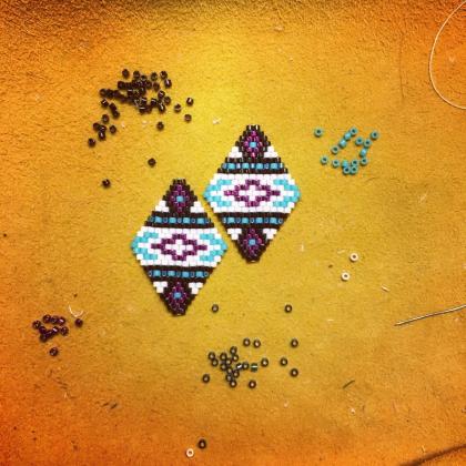 Delta Braid Earrings