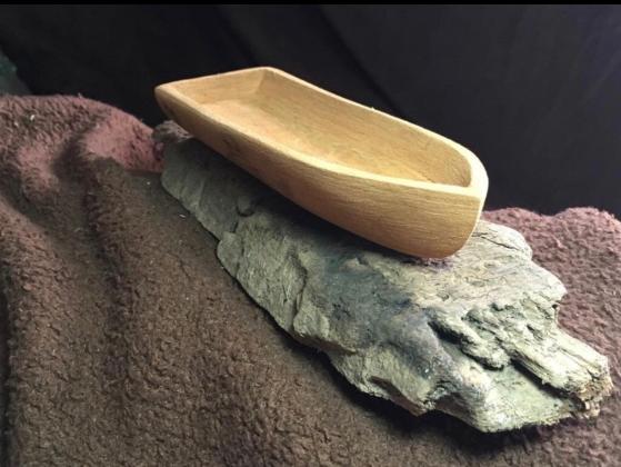 Drift wood boat carving - By Larone