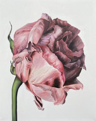 "Floral" - acrylic on canvas