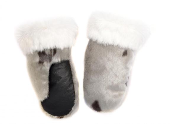 Seal skin mitts