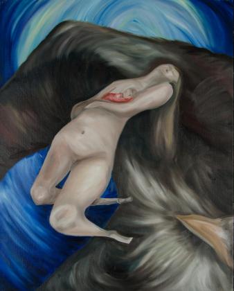 Humanimalia Series, Pt. 3 (2015) Oil Paint 