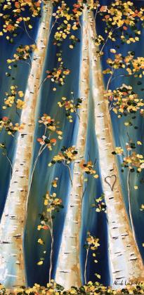 Autumn birch