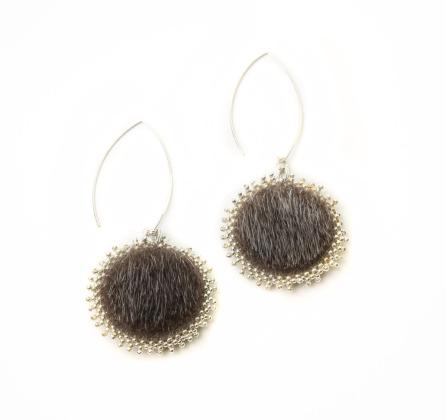Sealskin Earrings