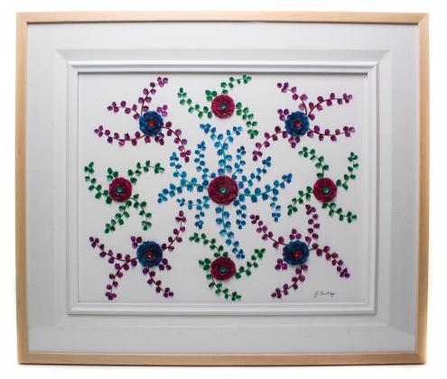 United - Framed Fishscale Artwork