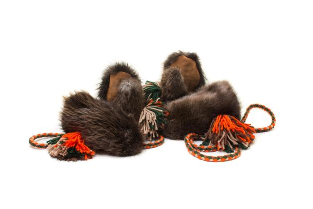 Children's beaver mitts