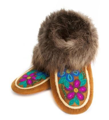 Moosehide Slippers