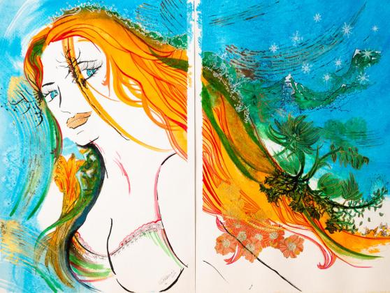 Lady Fire of the Northwest Territories