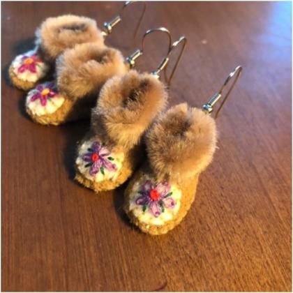 Mini Moccasin earings