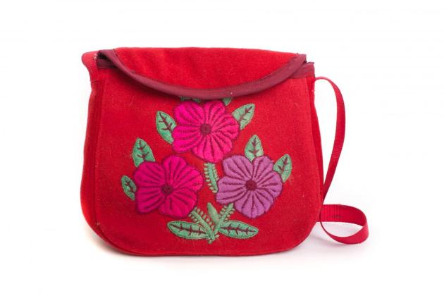 Embriodered purse