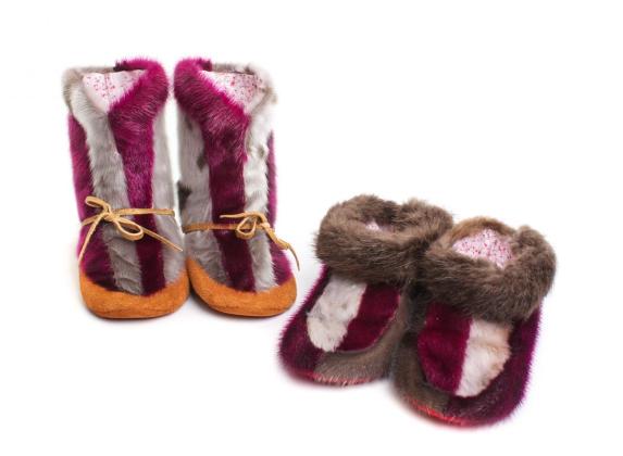 Sealskin footwear