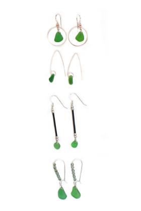 Sea Glass Earrings