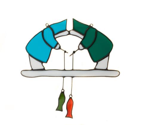 Gone Fishing - Stained Glass