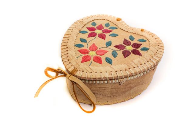 Birchbark basket