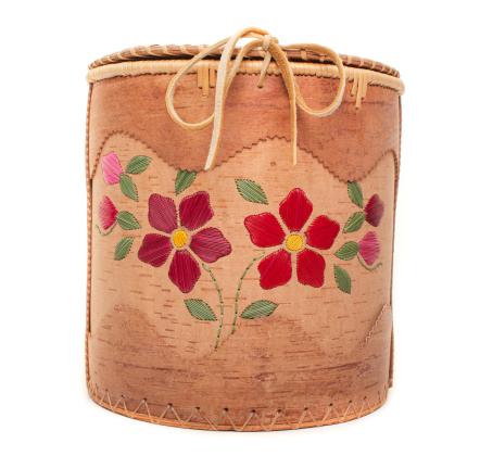 Birchbark basket
