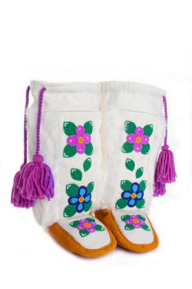 Beaded mukluks