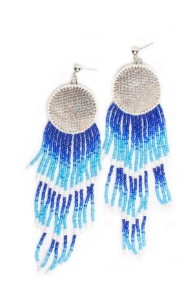 Fish skin earrings