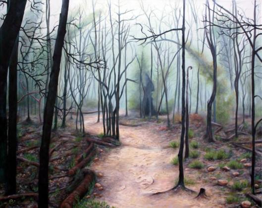 Mourning - Oil on Canvas