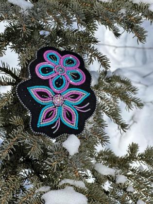 beaded hair piece 