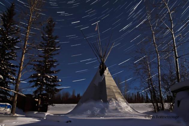 Providence Teepee Star Trails