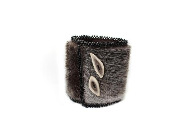 Sealskin cuff