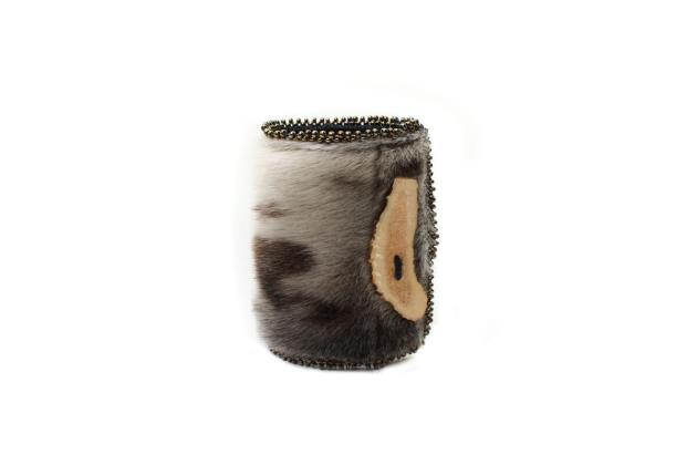 Sealskin cuff