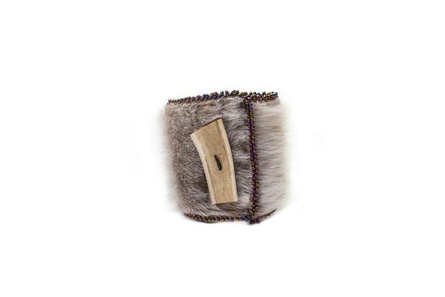 Sealskin cuff