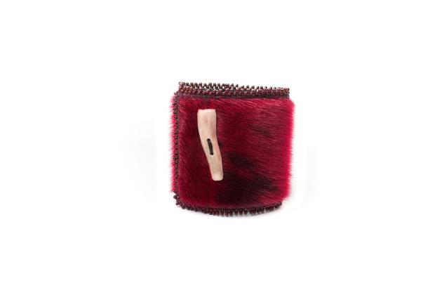 Sealskin cuff