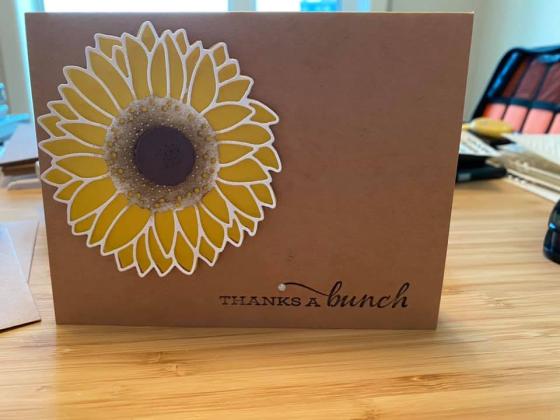 Sunflower - thanks a bunch