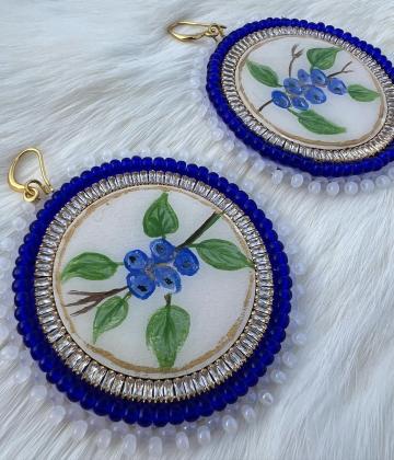 Painted Blueberries