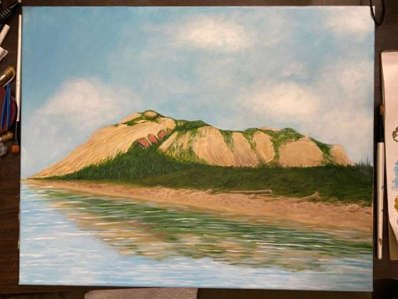 Bear Rock on the side