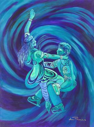 Skate Dancing - Arctic Winter Dreams