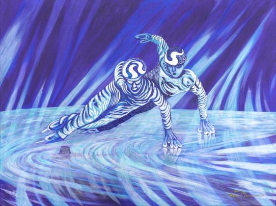 Speed Skating - Arctic Winter Dreams