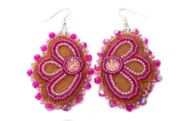 Beaded earrings