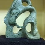 Abstract Eagle on Black Brick Base