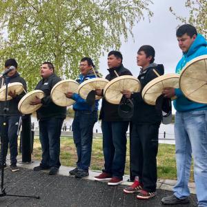 Featured Image for Yellowknives Dene Drummers   